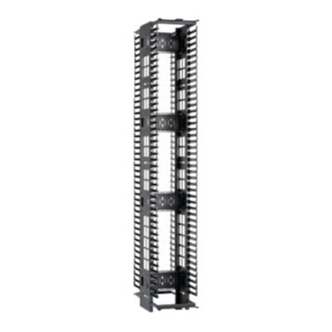 Double Sided High Capacity Cable Manager - PEV6