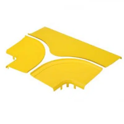 รูปภาพสำหรับ FiberRunner® Horizontal Tee Cover - FRTSC12YL