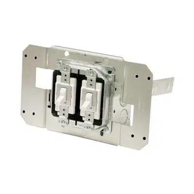 Atkore - ACS/Uni-Fab - Double 20A Three Way Switch with Universal Bracket图像