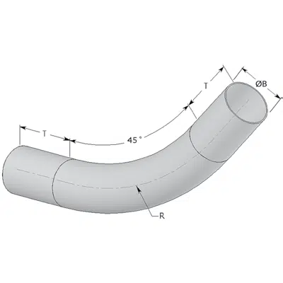 Image for FRE Composites IPS XW BREATHSAVER® 45° Elbow