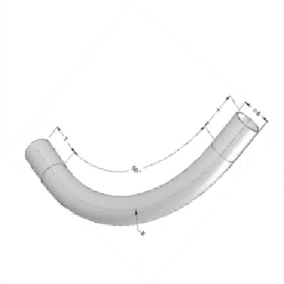 Image pour FRE Composites ID XW BREATHSAVER® 90° Elbow