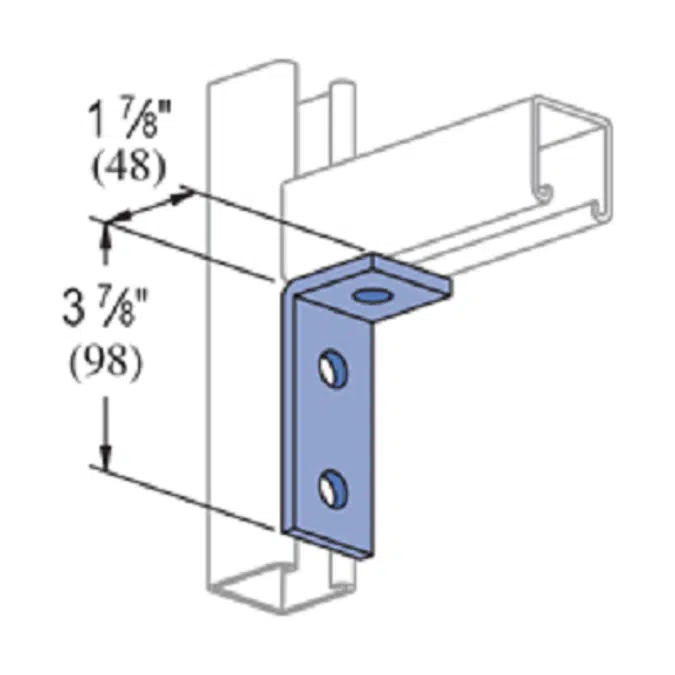 3 Hole, 90° Fitting – General Fittings - P1346