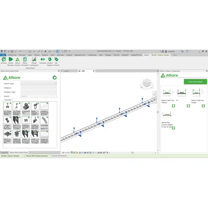 Atkore™ BIM Toolbar