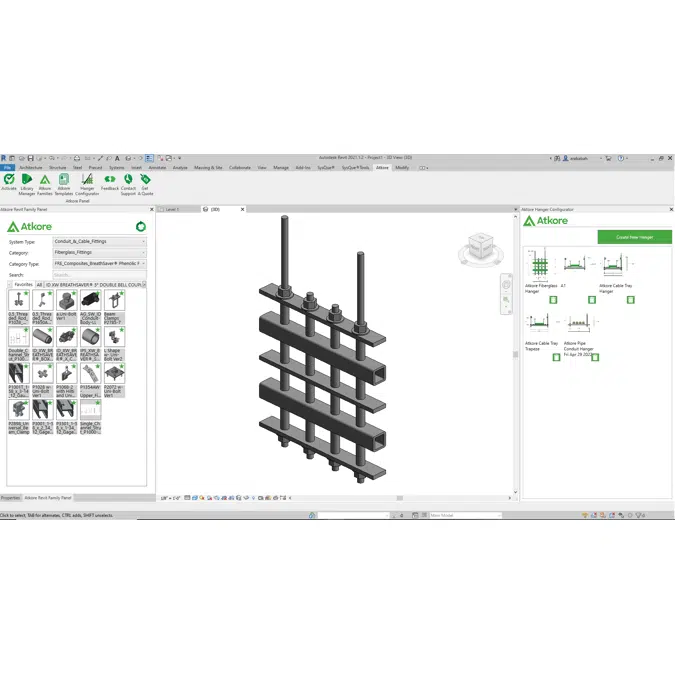 Atkore™ BIM Toolbar