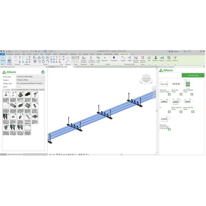 Atkore™ BIM Toolbar