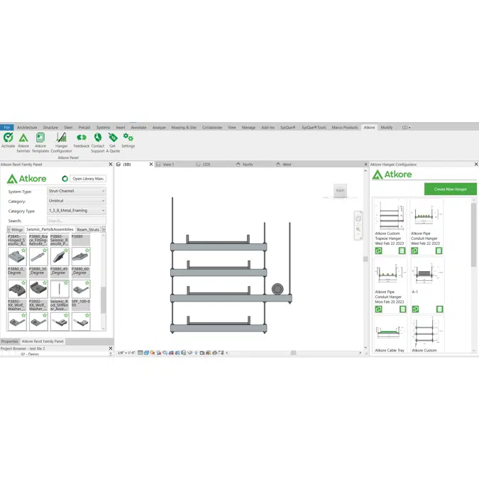 Atkore™ BIM Toolbar