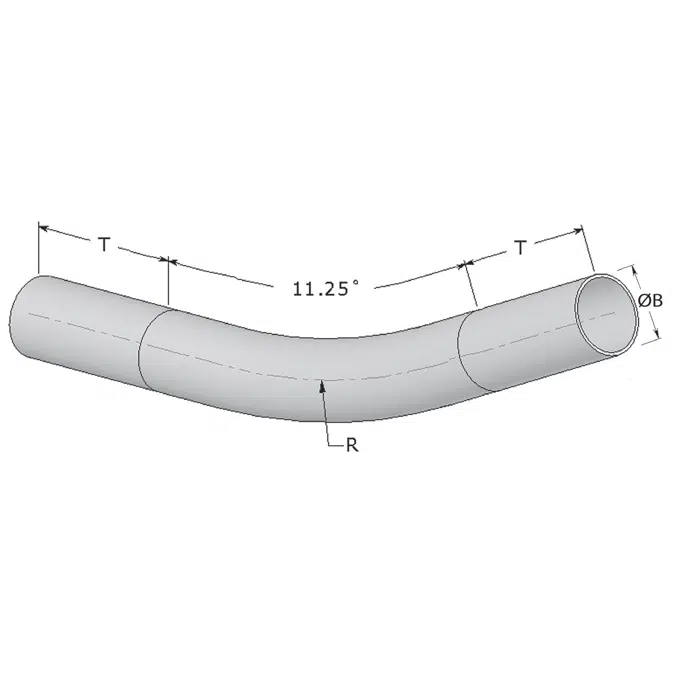 FRE Composites - Above Ground - Standard Wall (SW) - IPS SW Elbow 45-90°