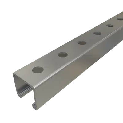 Image pour P1000HS - 1-5/8 x 1-5/8 - 12 Gauge Round Holes