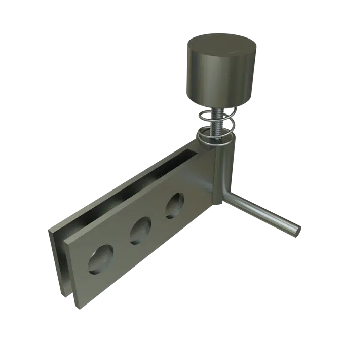 BIM objects - Free download! P1837 - Removable Braking Assembly | BIMobject