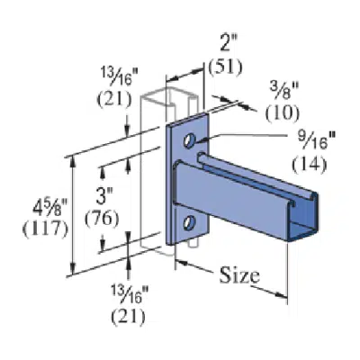 Image for Brackets – General Fittings - P2944, P2945, P2946, P2947