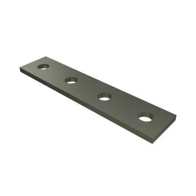 изображение для P1067 - 4 Hole Flat Plate Fitting