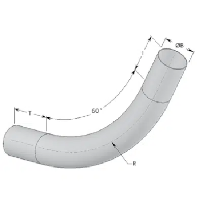 Image pour FRE Composites ID XW BREATHSAVER® 60° Elbow