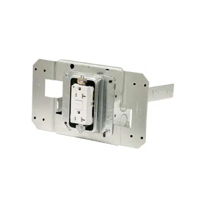 Image for Atkore - ACS/Uni-Fab - Single 20A TR GFCI Receptacles with Universal Bracket