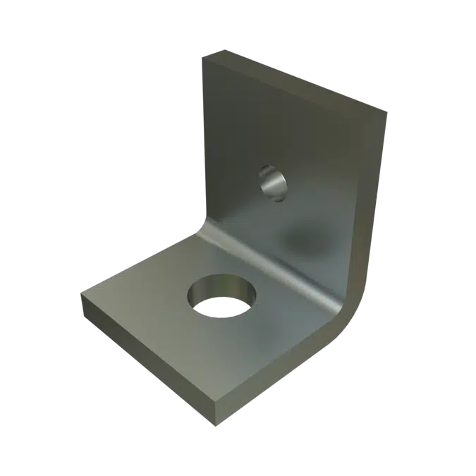 Objetos BIM - ¡Descarga gratis! P1723 2 Hole 90 Degree Fitting | BIMobject