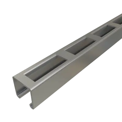 Obrázek pro P1000DS -1-5/8 x 1-5/8 - 12 Gauge Double Slots