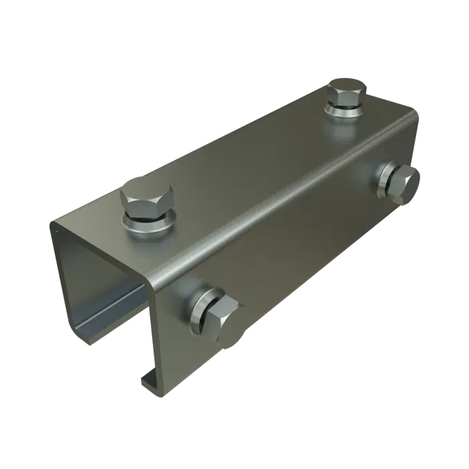 BIM objects - Free download! P1840 - Trolley Track Splice | BIMobject