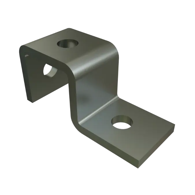 BIM objects - Free download! P1046A - 3 Hole, Wing Shape Fitting ...