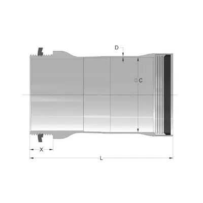 Image for FRE Composites - Above Ground - Standard Wall (SW) - ID SW Box Connector