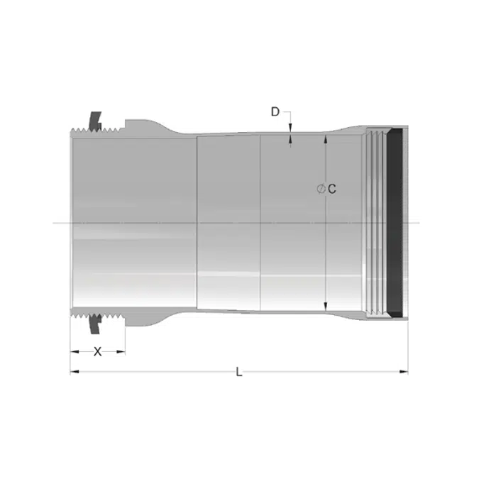 FRE Composites - Above Ground - Standard Wall (SW) - ID SW Box Connector