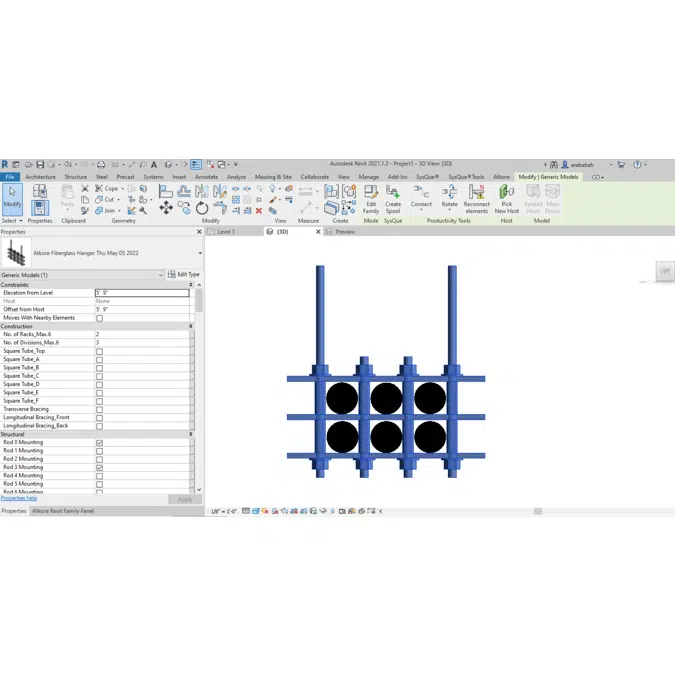 Atkore Fiberglass Intermediate Hanger Configurator