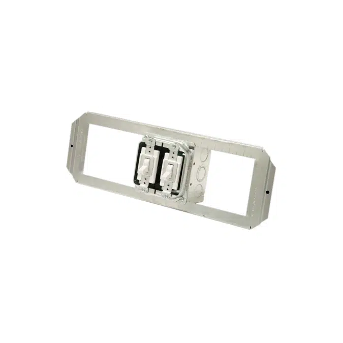 Atkore - ACS/Uni-Fab - Double 20A Single Pole Switch with Open Bracket