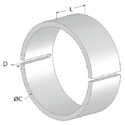 Image for FRE Composites - Above Ground - Standard Wall (SW) - ID SW Union Split-Stop Ring