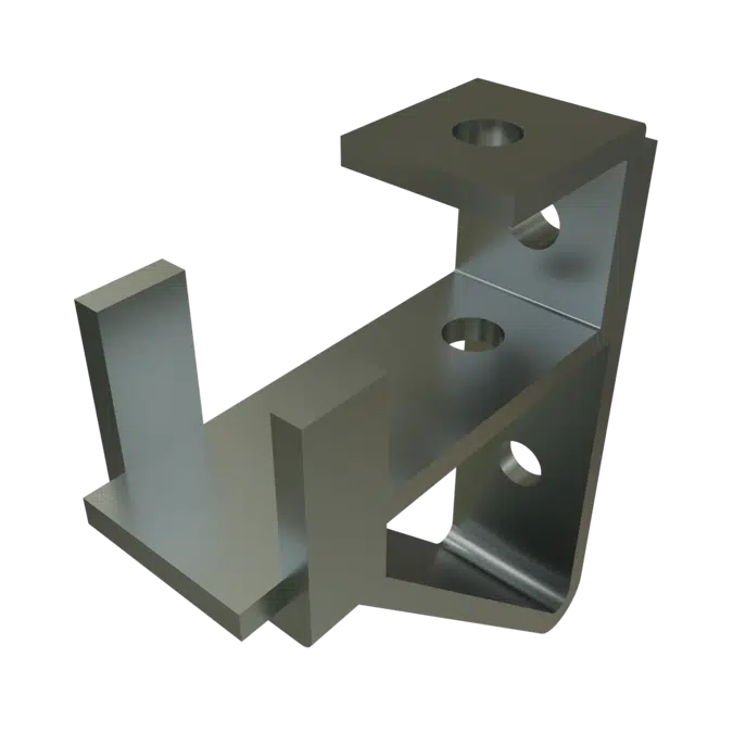 Objetos BIM - ¡Descarga gratis! P1075 Channel Bracket | BIMobject