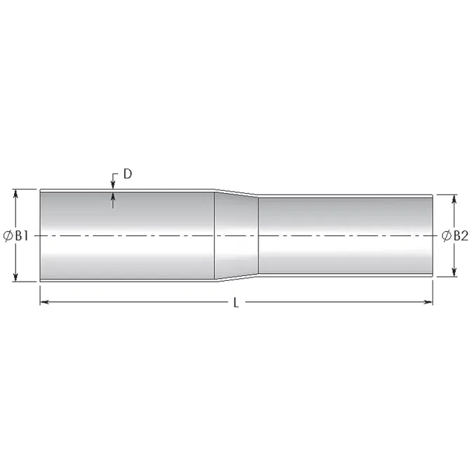 FRE Composites - Above Ground - Standard Wall (SW) - IPS SW Transition/Reducer