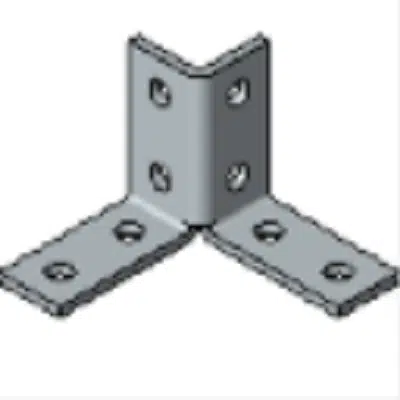 Image pour 8 Hole, Wing Shaped Fitting – General Fittings - P2225