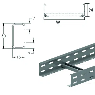 Image for Cable ladder - KL60