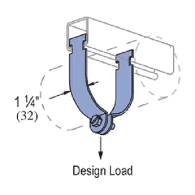 изображение для Pipe Clamps for Rigid Steel Conduit – Pipe & Conduit Supports - P1109 thru P1126