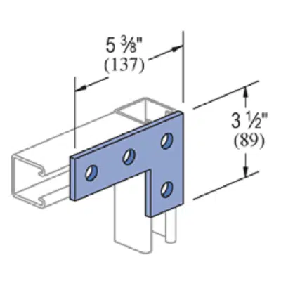 4 Hole, Flat Plate Fitting – General Fittings - P1380A için görüntü