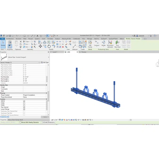 Atkore Trapeze Hanger Configurator