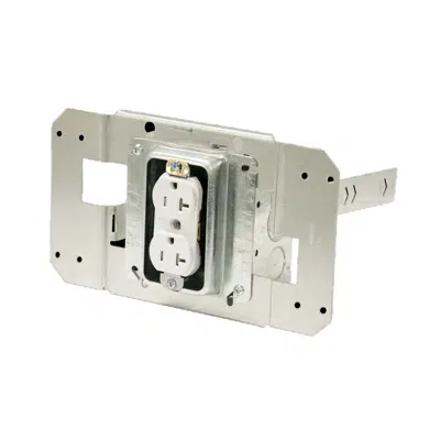 Image for Atkore - ACS/Uni-Fab - Single 20A TR Duplex Receptacles with Universal Bracket