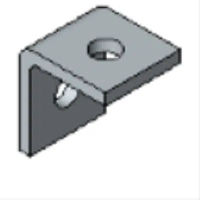 2 Hole, 90° Angle – General Fittings - P1026图像