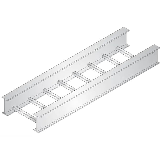 US Tray - Aluminum I-Beam Ladder Cable Tray Template