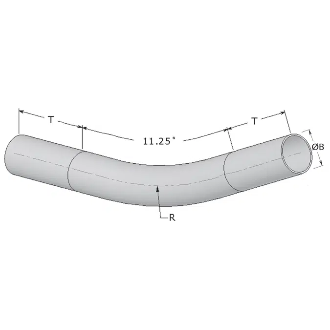 FRE Composites - Above Ground - Standard Wall (SW) - ID SW Elbow 45-90°