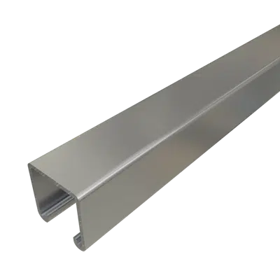 P1000 - 1-5/8 x 1-5/8 - 12 Gauge Channel Solid图像