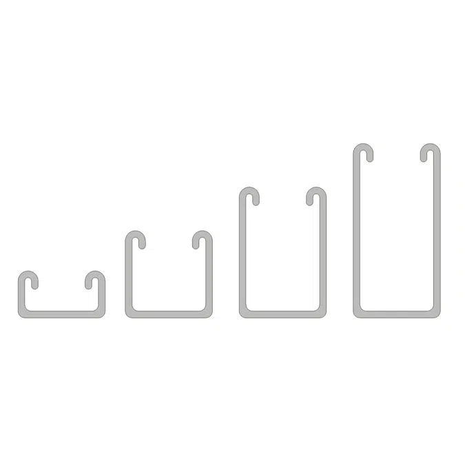 Objetos BIM - ¡Descarga gratis! Unistrut - 1-5⁄8” Framing System ...