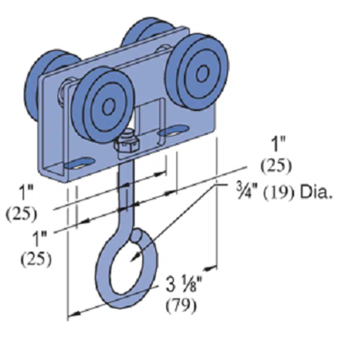 Trolley Assembly – General Fittings - P2751, P2751N