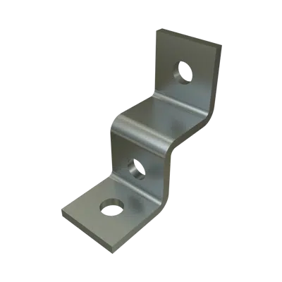 изображение для P1736 - 3 Hole, "Z" Shape Fitting
