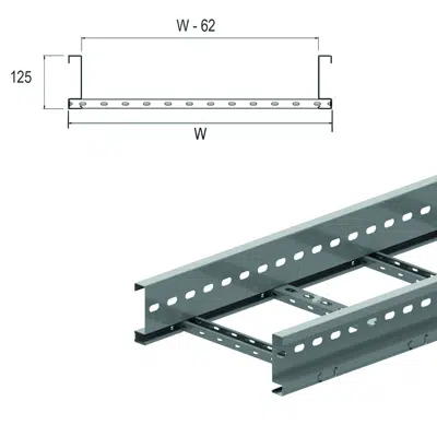 Image for KLM125 Ladder Tray Template