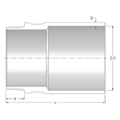 Image for FRE Composites IPS XW BREATHSAVER® Npt Male Threaded Adapter