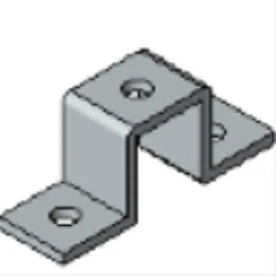 Image for 3 Hole, U Shaped Fitting - General Fittings - P1383