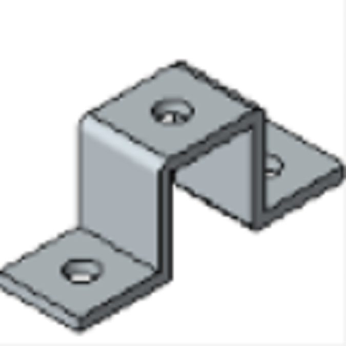 Объекты BIM - Скачать бесплатно! 3 Hole, U Shaped Fitting - General ...