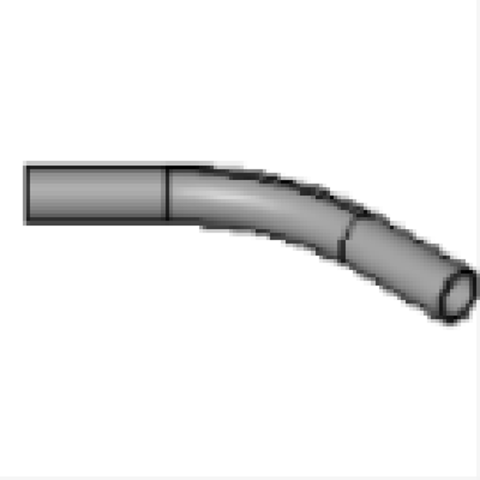 FRE Composites ID XW BREATHSAVER® 45° Elbow
