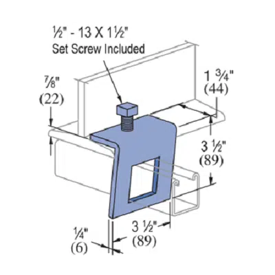 Image for Beam Clamps – General Fittings - P1796S