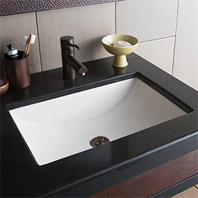 Native Trails NSL2014 Cabrillo Native Stone Dual-Mount Bathroom Sink