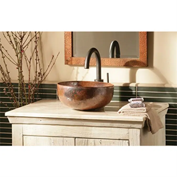 Native Trails CPS366 Maestro Petit Copper Vessel Bathroom Sink