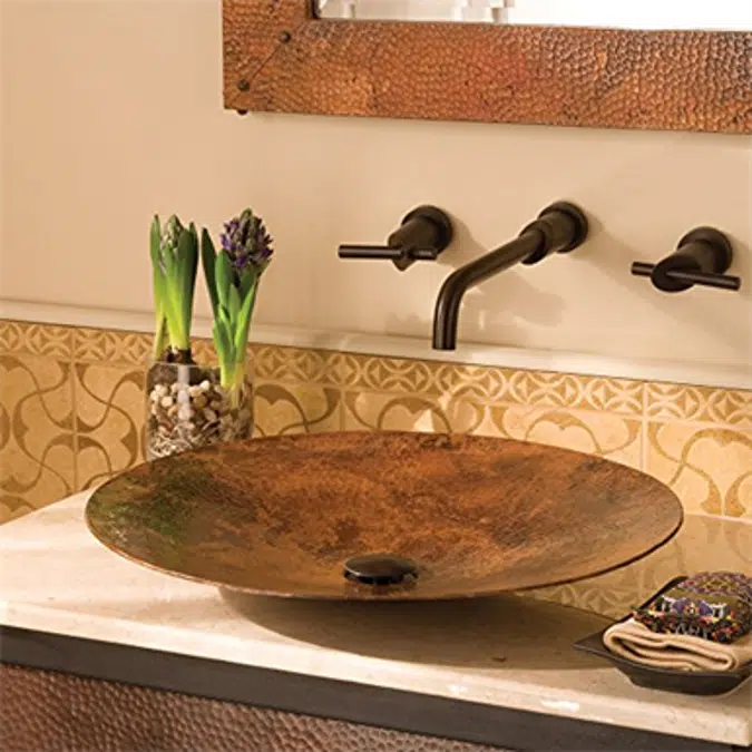 Native Trails CPS362 Maestro Mandala Copper Vessel Bathroom Sink